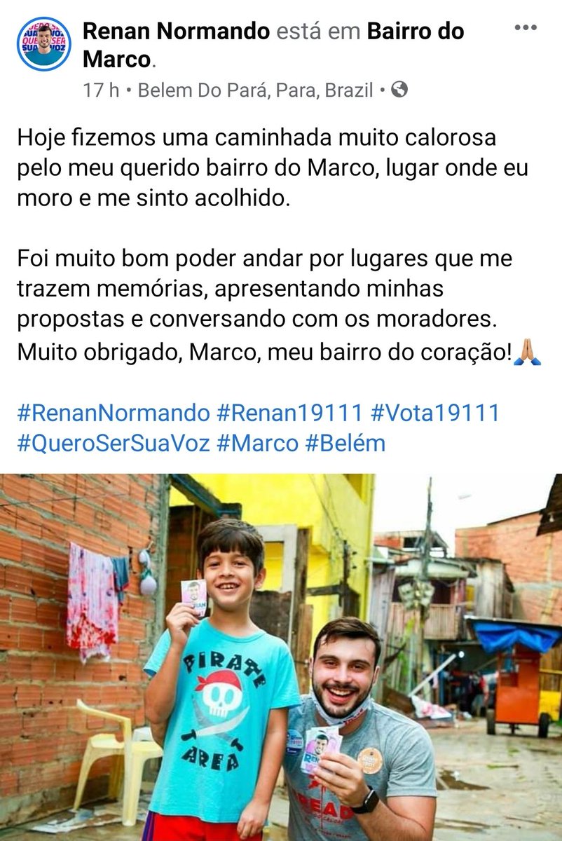 _moorney's tweet photo. PORQUE VAMOS COM RENAN 19111, BAIRRO DO MARCO?! PORQUE PODEMOS!!! PORQUE QUEREMOS O NOVO!!! O MELHOR!!! PORQUE QUEREMOS TER VOZ!!!
#r19111 #podemos #Belém #vereador #tmj #Renan19111 https://t.co/Qxi2ssPGtK