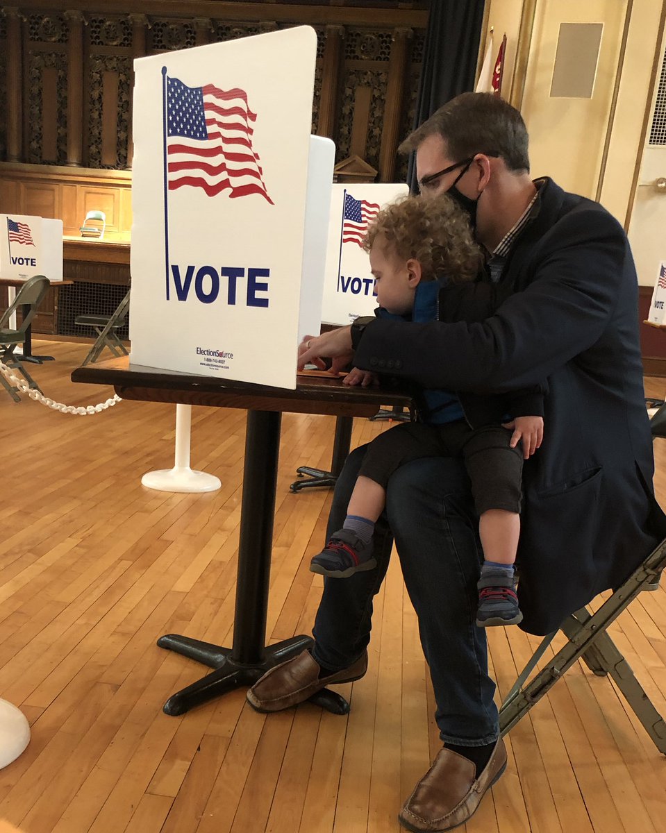 Teddy and I voted early! Have you? 

Today is the LAST DAY to VOTE EARLY. This election is too important not to vote in. Please get out and remember to VOTE DEMOCRAT, vote like your life depends on it because IT DOES!

Click below to vote early now..
→ bit.ly/2GdZvSf ←
