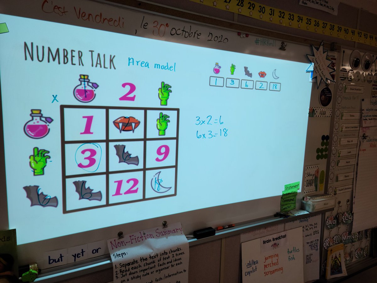MrsDosmansClass's tweet photo. A fun #mashupmath task fit for Halloween! 🎃 #HRRm11 https://t.co/X6vmcrOxSP