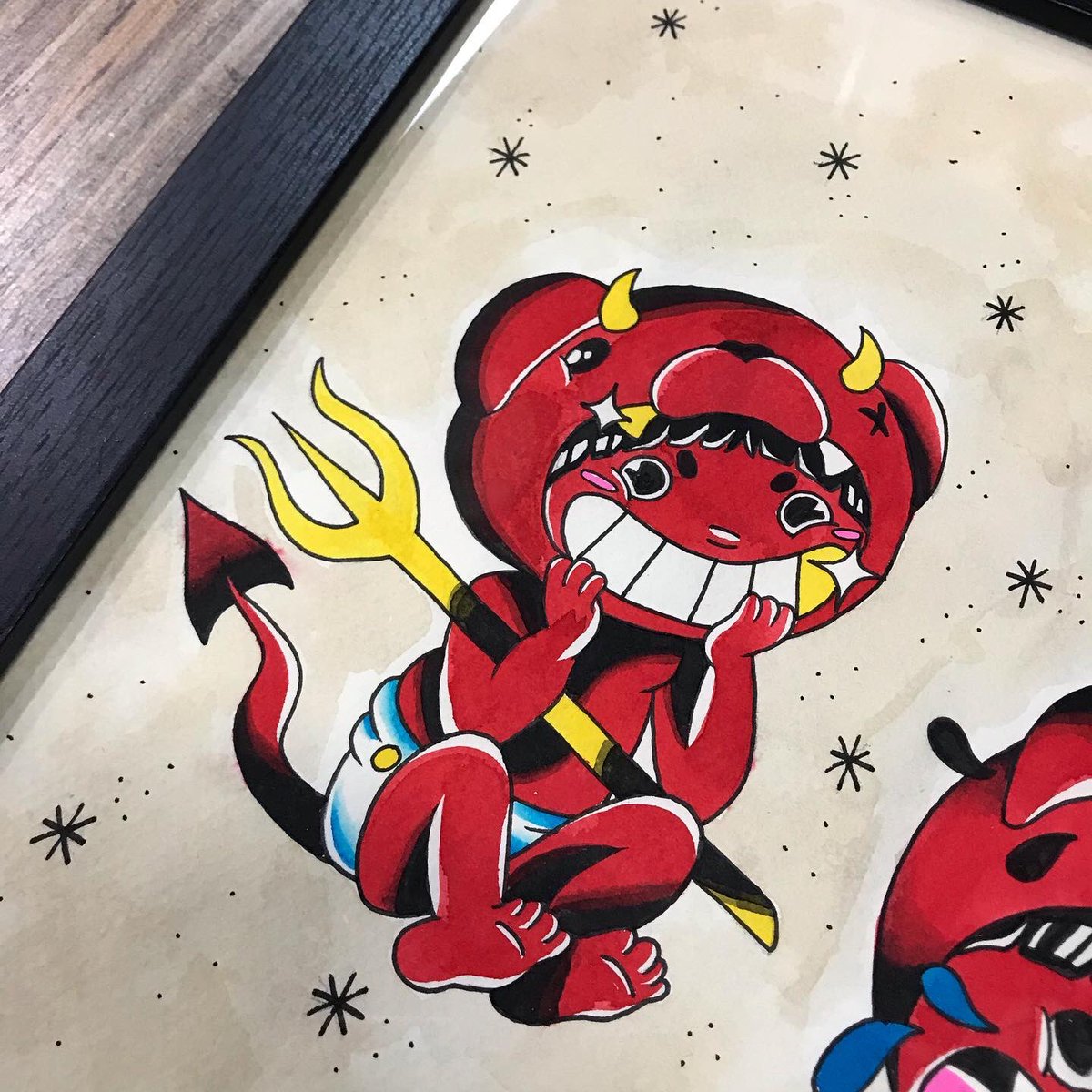 RED773_'s tweet photo. Red Hot Stuff Flash 🔥👹🔥 https://t.co/vgCGd1tneK