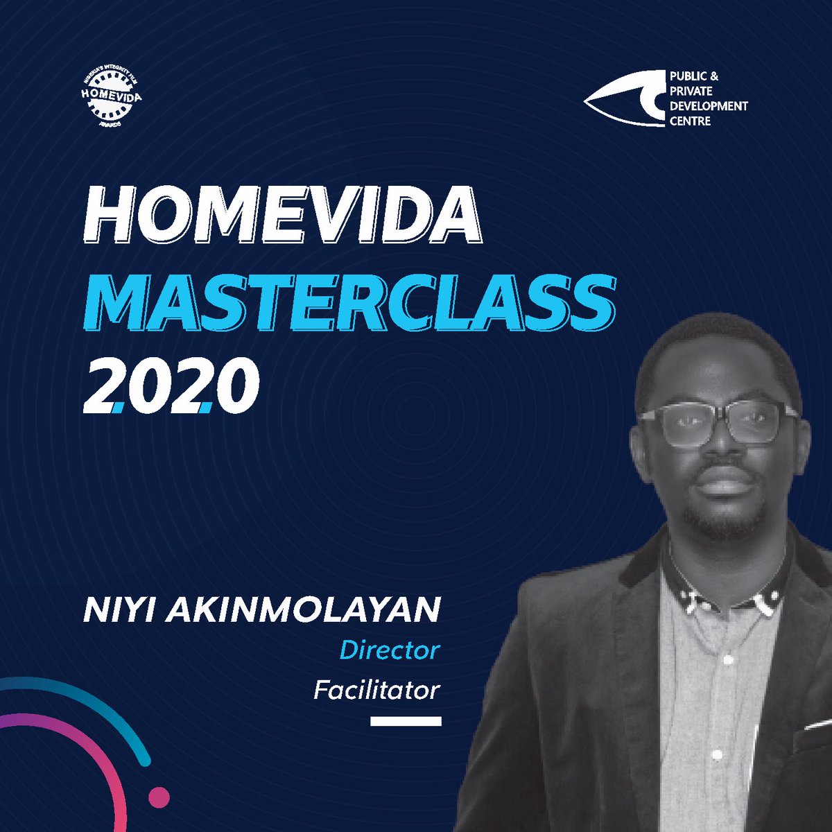 homevida's tweet photo. Guess who else is on board to facilitate #homevidamasterclass2020 ?
Yea!! You guessed right @niyiakinmolayan
You canβt miss this!!!! https://t.co/IdZLgY5xLg