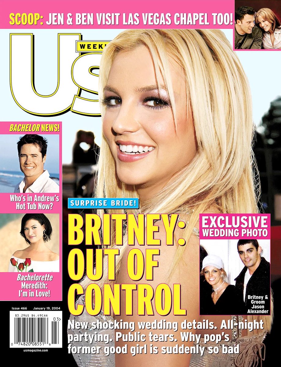 One day, the industry & the media decided Britney wasn’t so sexy anymore. Around 2004, Britney was now seen as fat, chubby a “has been”, white trash, or “slutty” despite being just releasing an album selling over 13 million copies, and looking amazing regardless of the press.