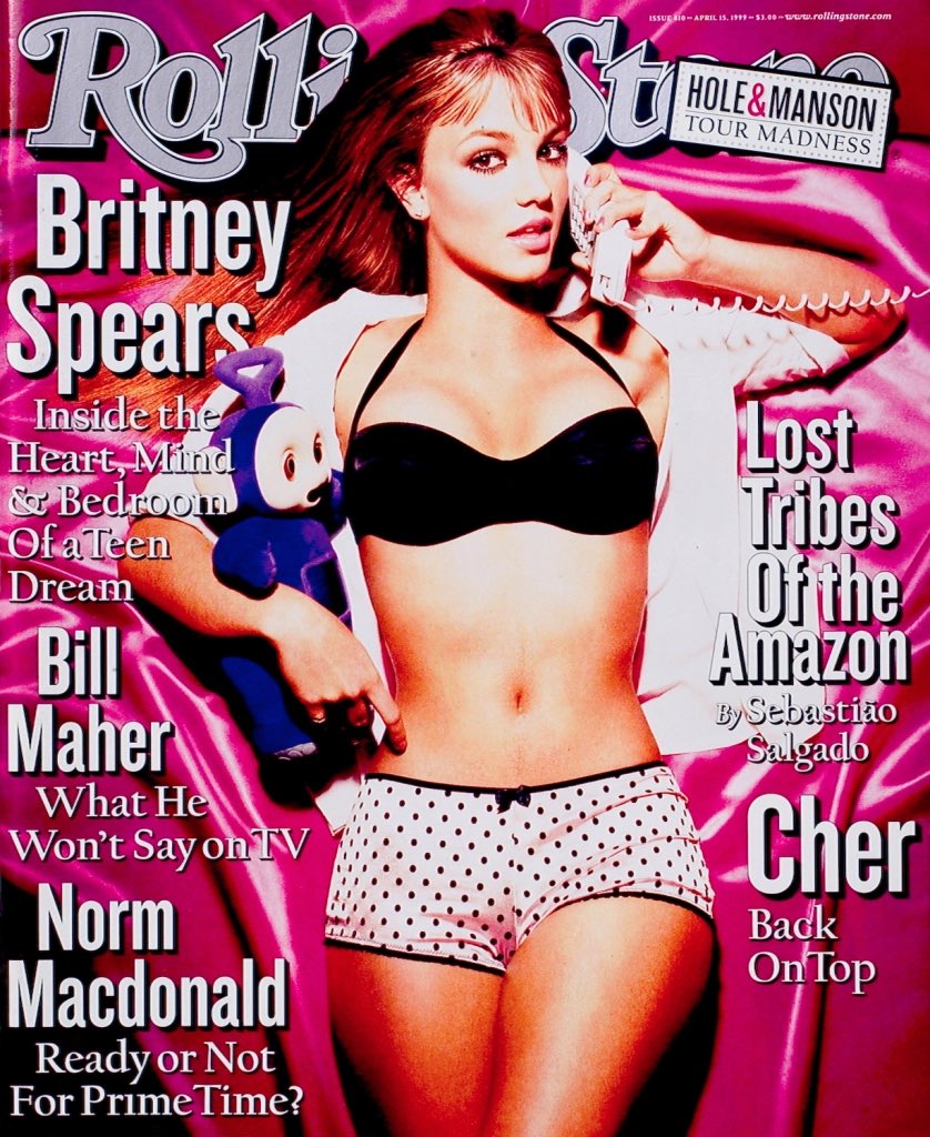 To make her more marketable, Britney went from the “innocent, girl-next-door” to the then sex symbol at the ages of 16 and 17.