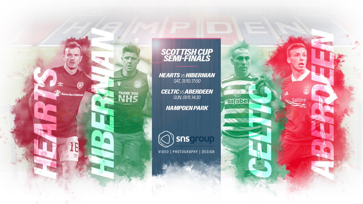 snsgroup's tweet photo. 🏴󠁧󠁢󠁳󠁣󠁴󠁿🏆| It’s #ScottishCup Semi-Final weekend! 🙌 https://t.co/F6weKS9ZD5