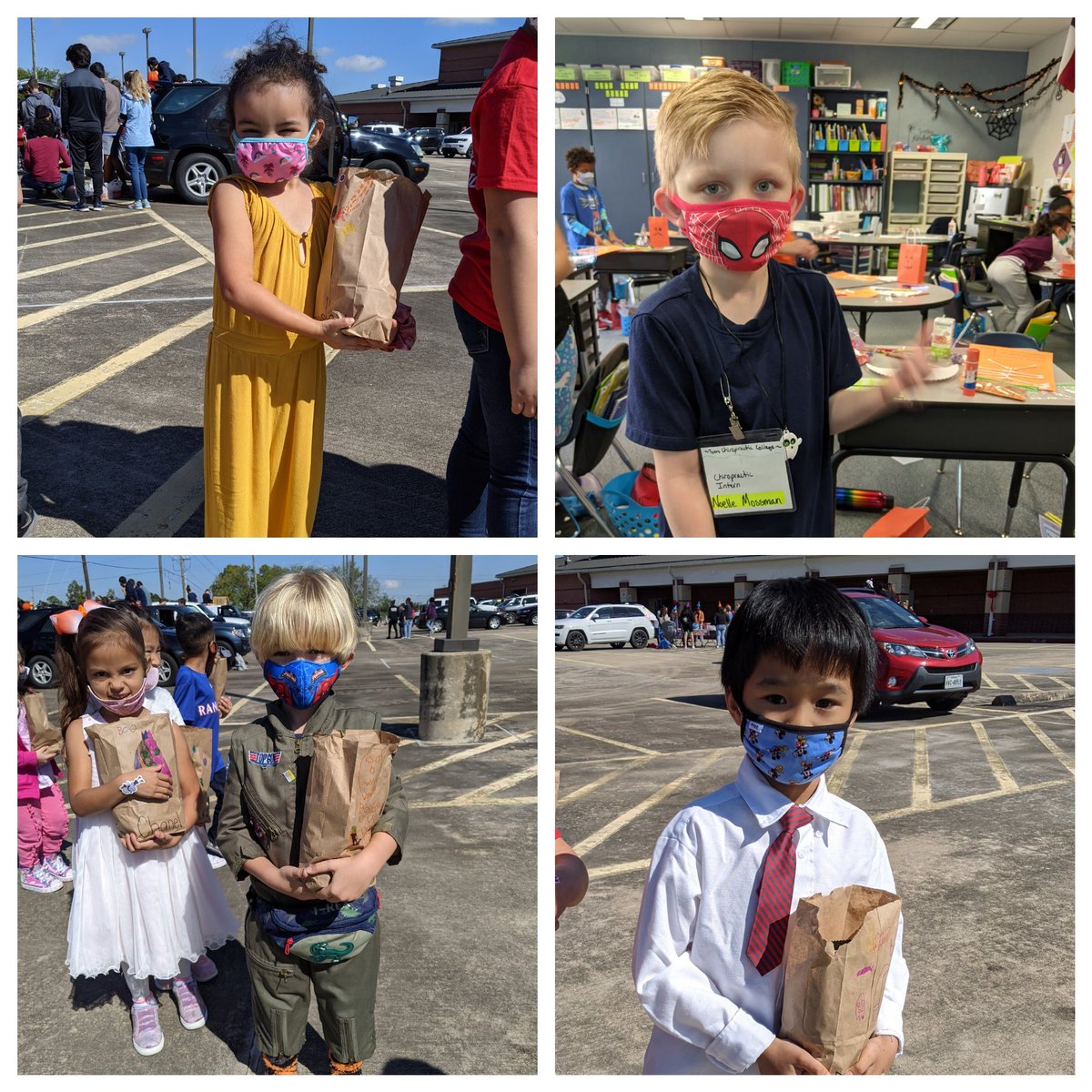 LBrockCounselor's tweet photo. Today for #RedRibbonWeek2020 our @FalconPassElem students are dressing like inspirational leaders! We saw firefighters, athletes, pilots, teachers, doctors and presidents! One student dressed as his Tigers Den instructor and we had several students dress as their parents ❤️ https://t.co/EGQuDvjTaG