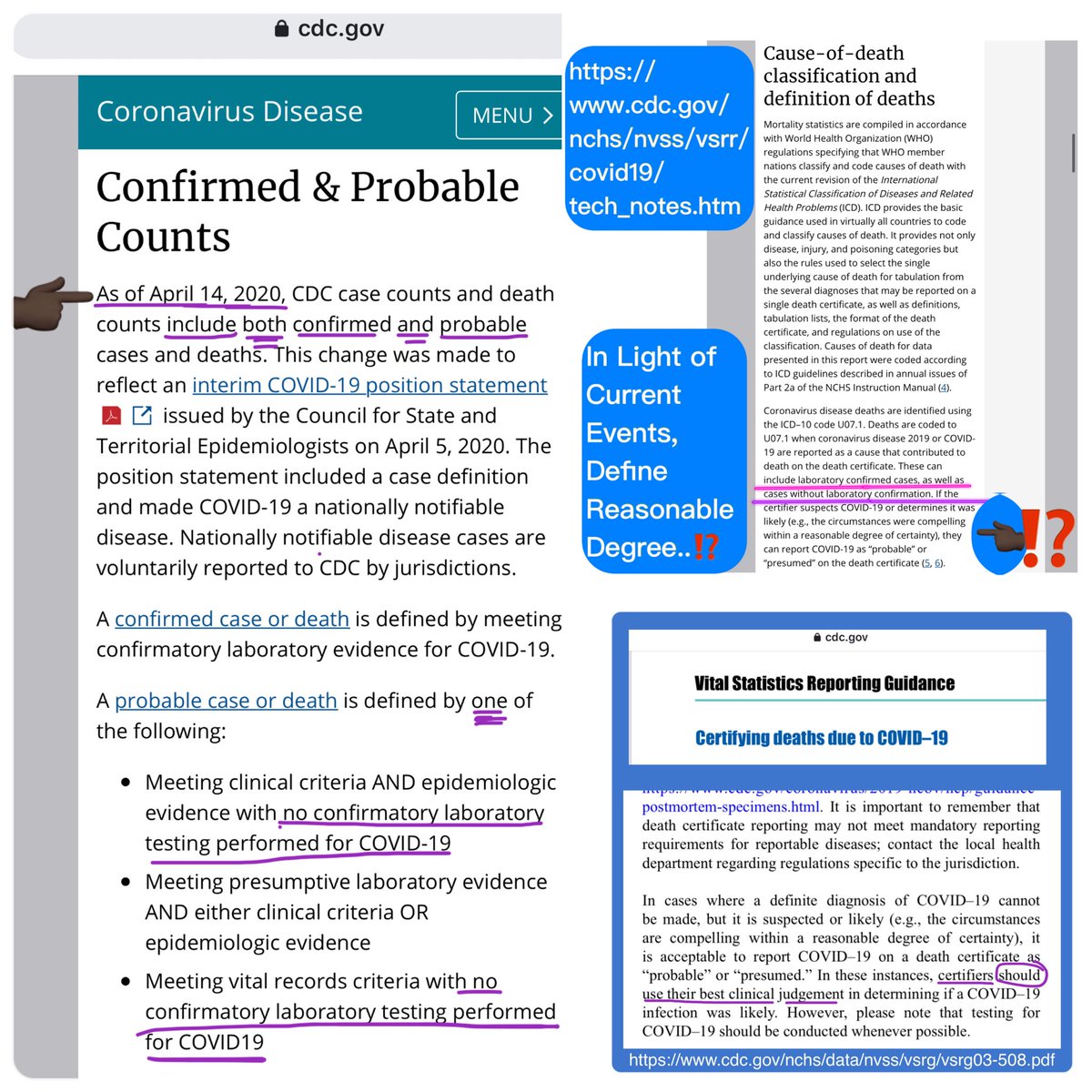 OpenOurEyesYHVH's tweet photo. @0321K9 @mchooyah Nah, it's all agenda
CV19 ⬆️Survival=opposite of lockdown worthy pandemic
#Probable Cases+Deaths= #FabricatedNumbers
IGNORED Health Concerns+Suicides⬆️
Influenza Deaths in ‘20⬇️
CDC Suspends Influenza Data 20-21
🤑Integrity Questioned~Probables Are Up To Certifiers
#MSM #Bullies https://t.co/Cq3peggRAd
