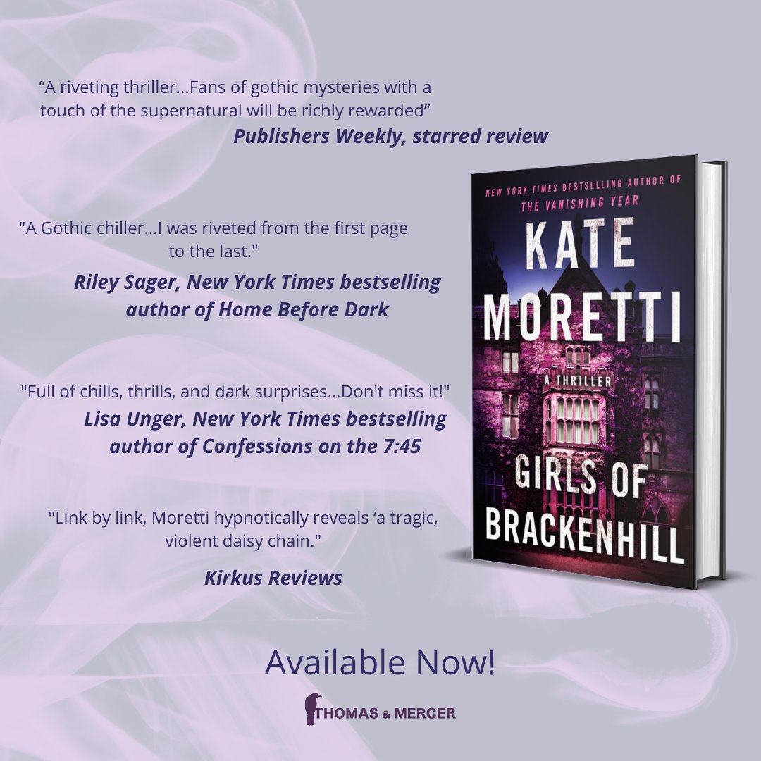 TallPoppyWriter's tweet photo. Creepy castles, sisters, a long lost love, and a basement that wants to keep you hostage? Yes, please! Get @KateMoretti1 ’s newest #bestseller GIRLS OF BRACKENHILL @tallpoppywriter #girlsofbrackenhill #amreading #bloomreads #thriller https://t.co/Qg06JflBga https://t.co/7o66IroOGr
