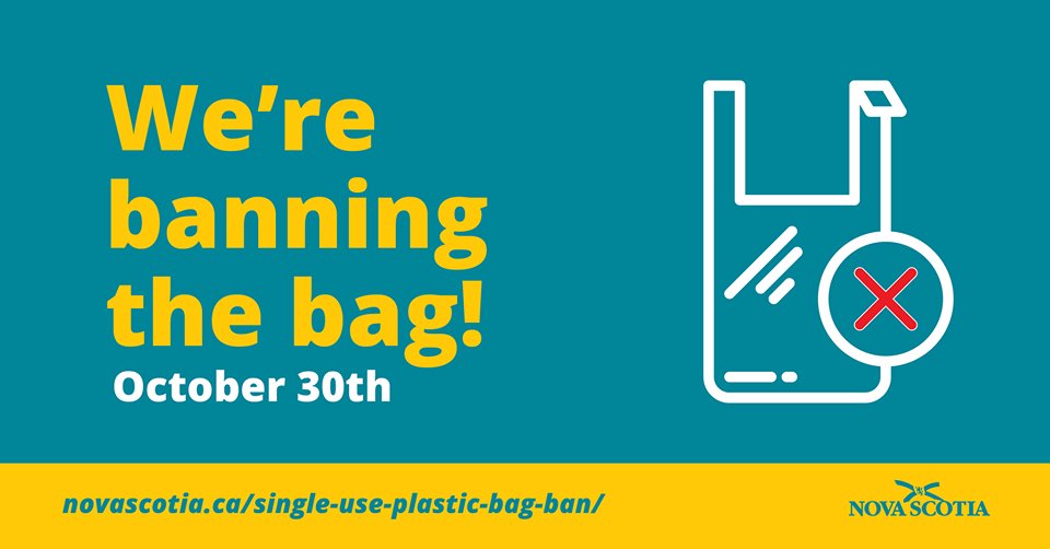 ns_environment's tweet photo. You can still buy packages of plastic garbage bags and pet waste bags from the store. And obviously you can't bring home a live goldfish in a paper bag! Learn more at https://t.co/crZXhZ2aFW . https://t.co/PJEULWlv8l