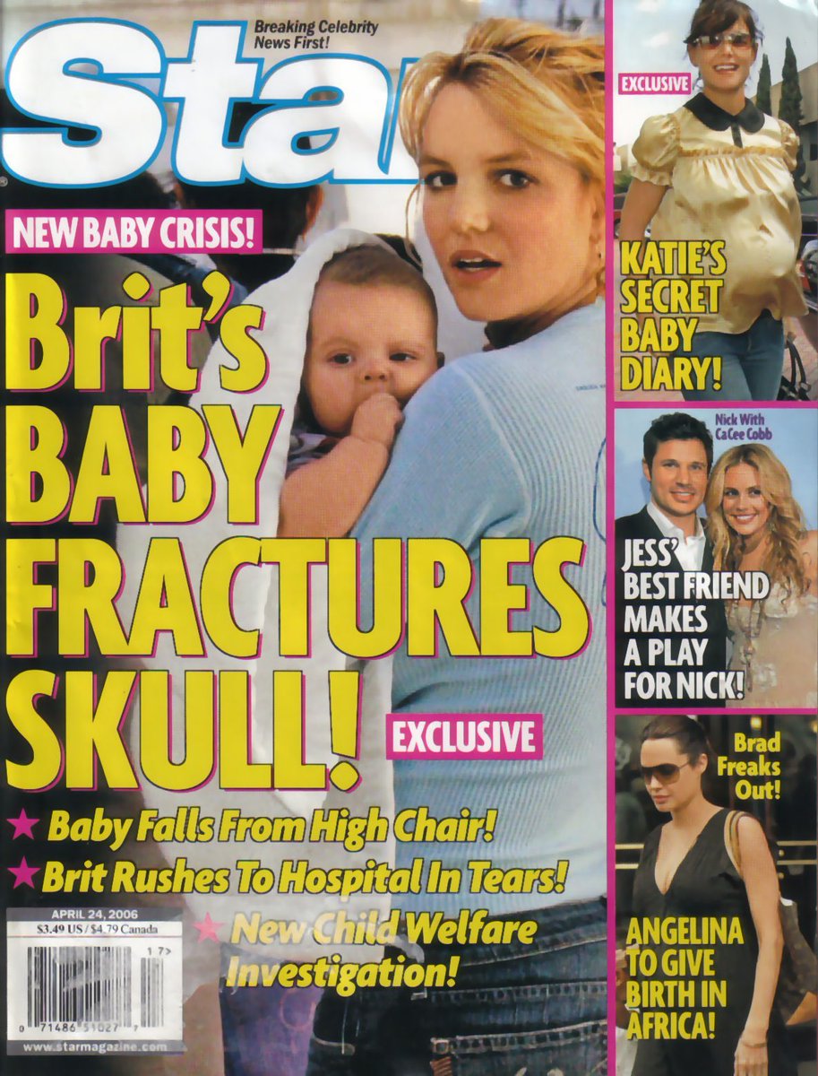 Britney had a second child and was divorced this year. To no one’s surprise: The tabloids took whatever information they could get, and pushed it in their narratives.