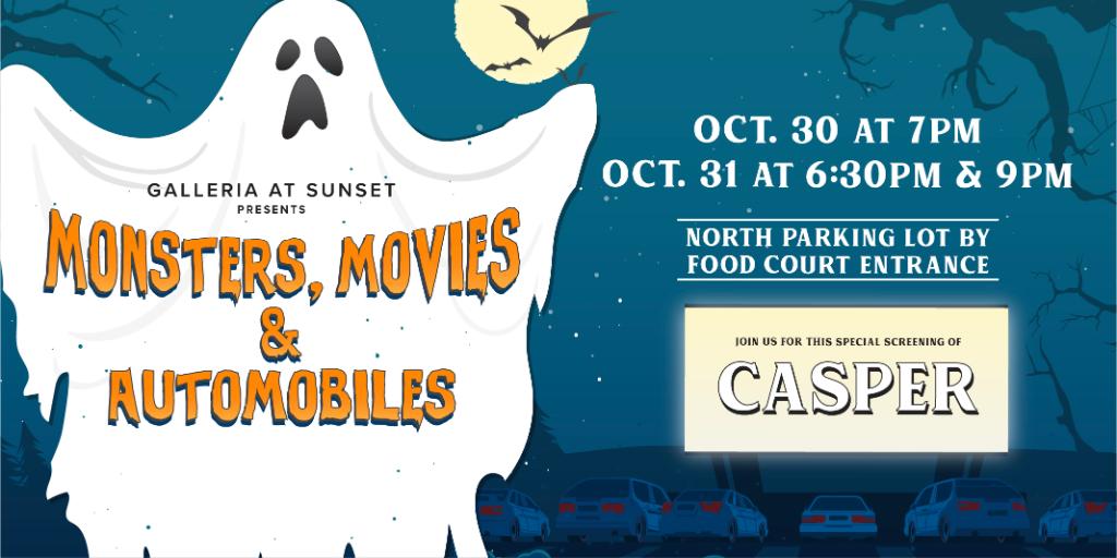 Galleria at Sunset on X: Join for a special showing of, Casper