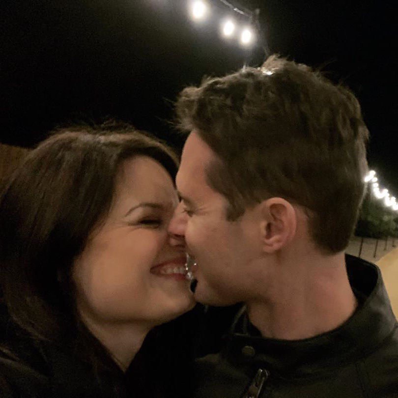 enews's tweet photo. Their love is vastly underrated. ❤️ A reminder that Marnie and Kal left #Halloweentown and found love in real life. https://t.co/1JGKYlV5ke