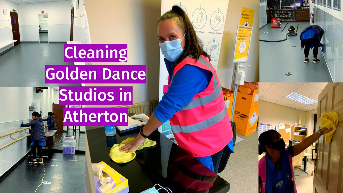 Last post of the day - carried out a full clean at @goldendancestudios in #Atherton ⁠

We can clean your business at a reasonable, competitive price either one off or an ongoing basis. ⁠
⁠
Give us a call on 07415 2455 29⁠
⁠
Visit us at l8r.it/QCt7