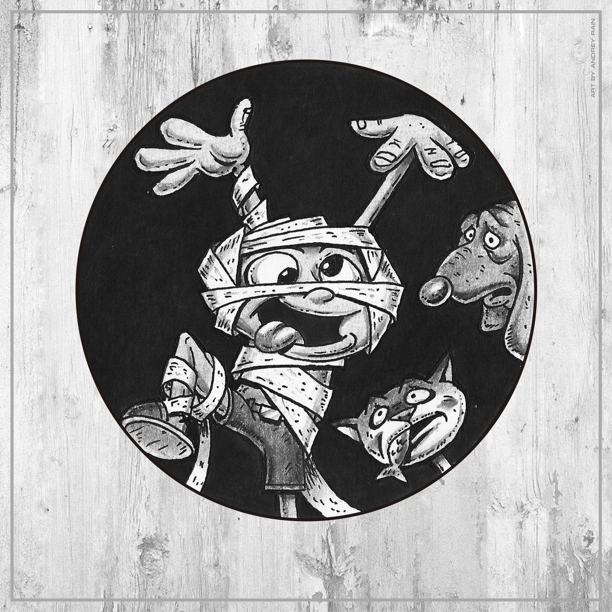 DjAndreyRain's tweet photo. #Inktober Day 30: #OMINOUS 
 
Продолжаем рисовать с арт-челленджем #инктобер 
 
Тридцатое слово месяца #зловещий
 
@inktober 
#lnktober2020 #humor #арт #иллюстрация #скетч #рисунок #illustration #Halloween2020 #Halloween https://t.co/B5GHZqUAbk