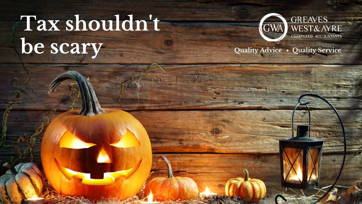 GreavesWestAyre's tweet photo. Don't be taken by surprise this Halloween - we focus on treats not tricks &amp; we won't scare easily
We are committed to providing help &amp; advice tailored to you
For a free initial consultation, give our friendly team a call  https://t.co/tEA9SnijJ5.
#taxplanning  #HappyHalloween https://t.co/gTqhm3LlI1
