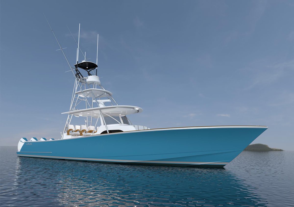 BluewaterYS's tweet photo. Valhalla Boatworks has released the latest renderings of the new V-46 outfitted with a gap tower from Palm Beach Towers. This is set to be one of the most highly anticipated new model releases of 2021!
#valhallaboatworks #vikingyachts #newmodel #v46 #valhallaboat #offshore https://t.co/PXZNDiRMqd