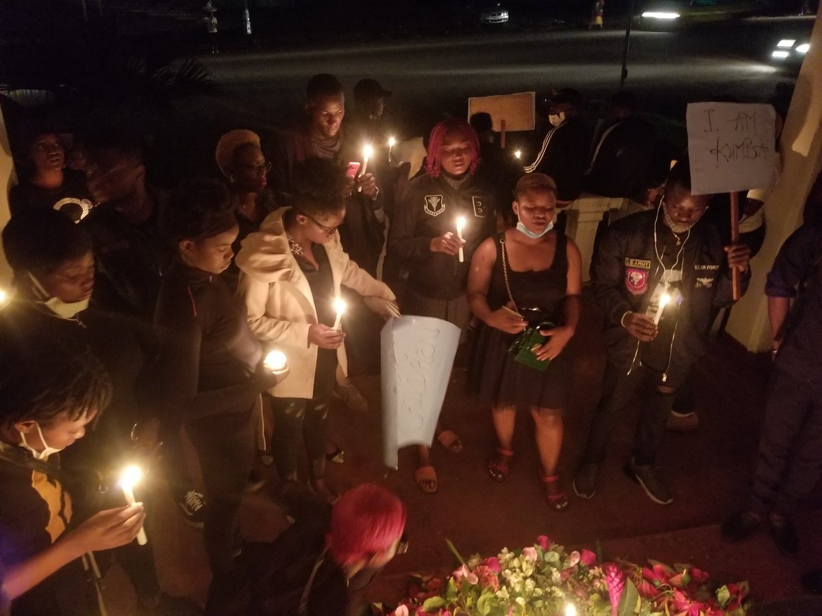 str8upjim's tweet photo. Sorrow may last the night, but joy comes in the morning, so why worry?
Victory comes from God alone
Buea candle vigil 🙏
#EndAnglophoneCrisis
#kumbaisbleeding https://t.co/mht3oUVod9
