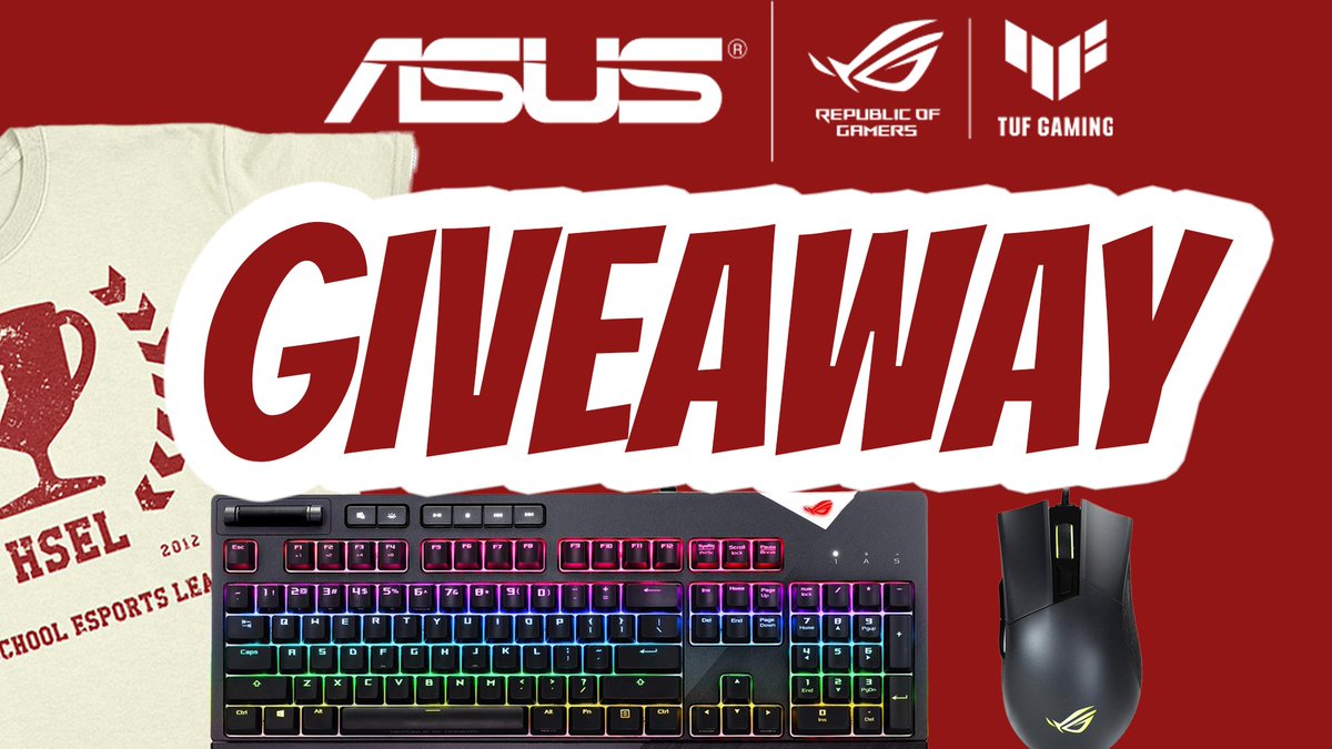 HSELesports's tweet image. 📢GIVEAWAY TIME📢
Our community has been amazing this month so we felt like doing something little to give back, hope this really helps one of you out!
Giveaway: gleam.io/agtS8/asus-rog…