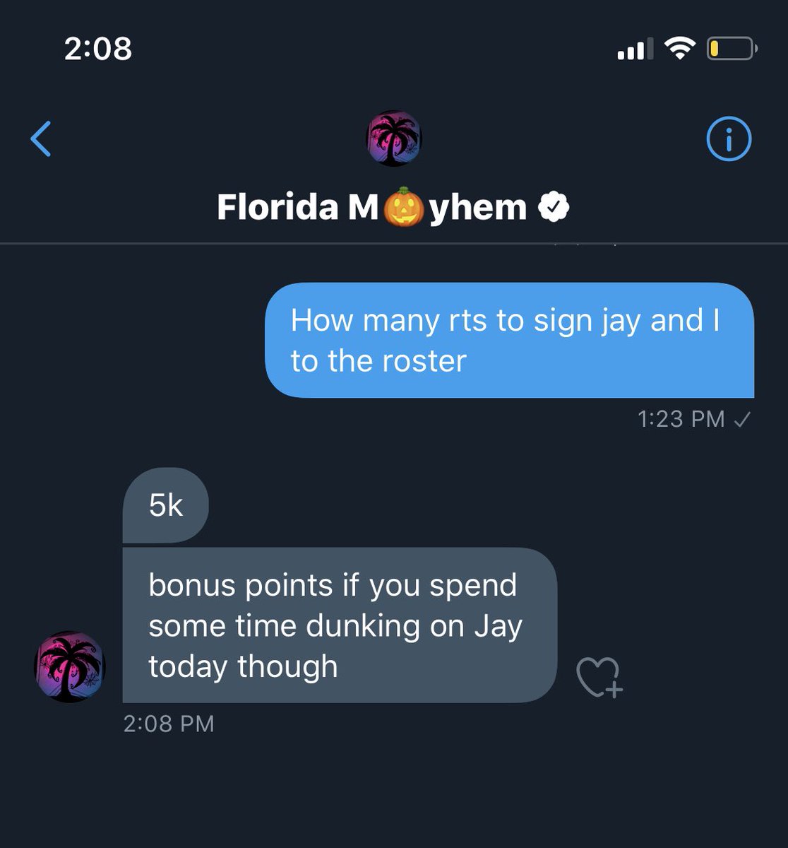 👀can we get 5k !? <a href="/Jay3OW/">LG Jay3</a> <a href="/FLMayhem/">Florida Mayhem</a>