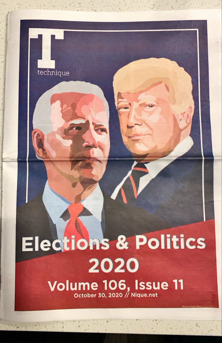 birdthattweets's tweet image. Super excited to see how the politics issue came out this year! Shoutout to my amazing staff that comes together every week to keep this thing going. Only one regular issue left until THWg 🥰