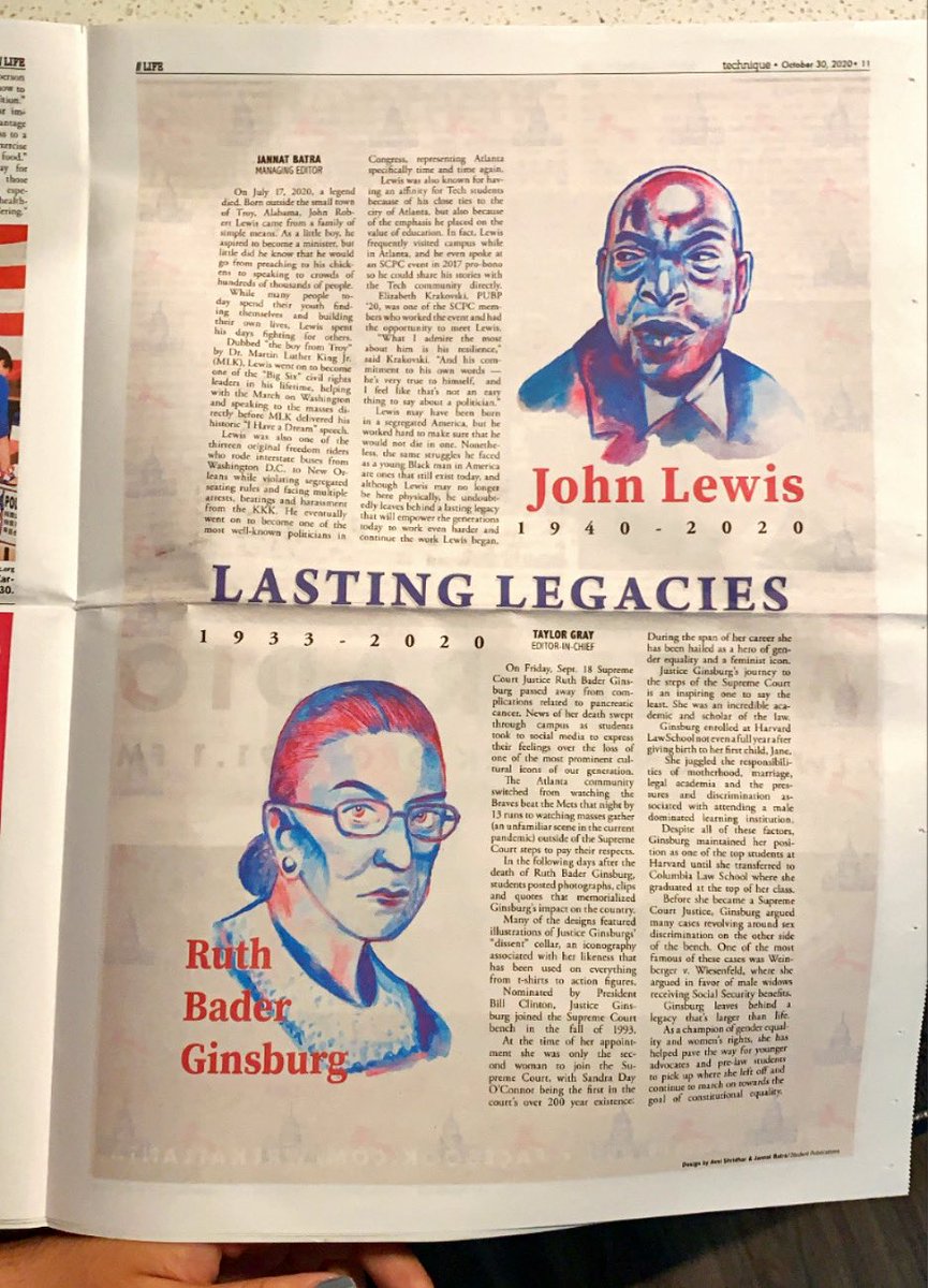 birdthattweets's tweet image. Super excited to see how the politics issue came out this year! Shoutout to my amazing staff that comes together every week to keep this thing going. Only one regular issue left until THWg 🥰