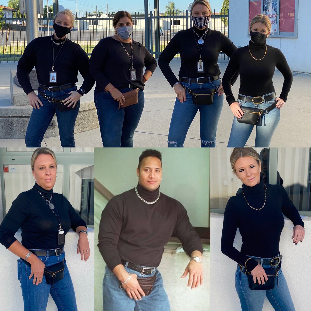 We brought <a href="/TheRock/">Dwayne Johnson</a> to <a href="/Discovery_SMUSD/">Discovery Elementary</a> today! #PowerofDiscovery