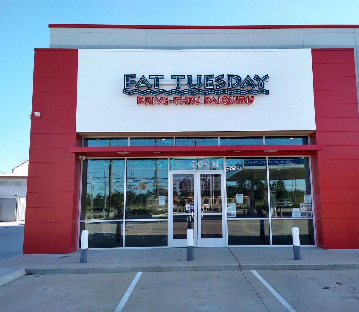 Introducing our first drive-thru FAT TUESDAY in the world (AND in Texas!) Swing by our newest location at 22944 Kuykendahl road, Spring, TX!!!  Fat Tuesday is poised for growth in any type of market landscape – visit yourtuesday.com to learn more!