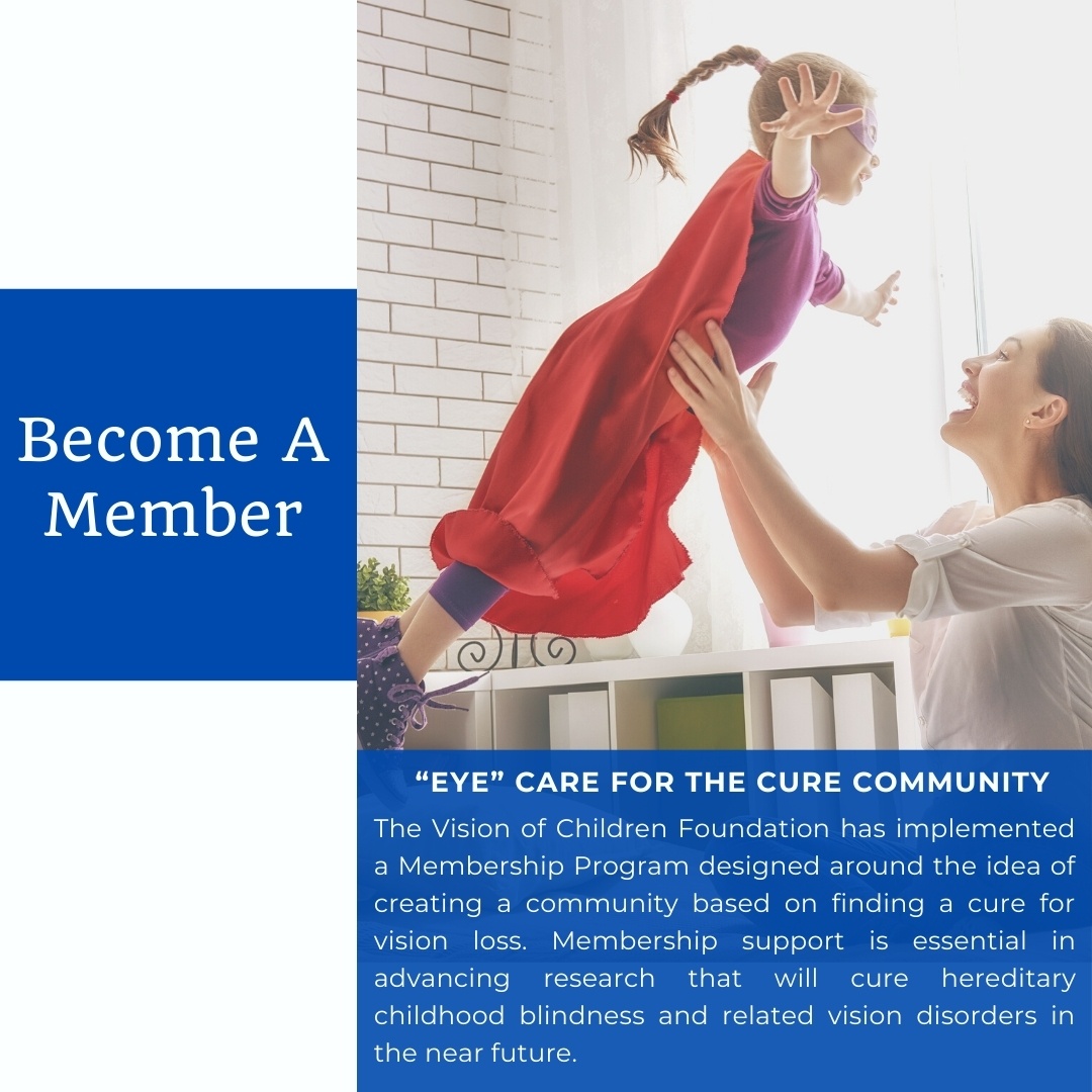 VOC_Foundation's tweet photo. The Vision of Children Foundation has implemented a Membership Program designed around the idea of creating a community based on finding a cure for vision loss. Learn more by clicking the link below!
https://t.co/uDV3cINeRZ https://t.co/nJ5GP1fyNk