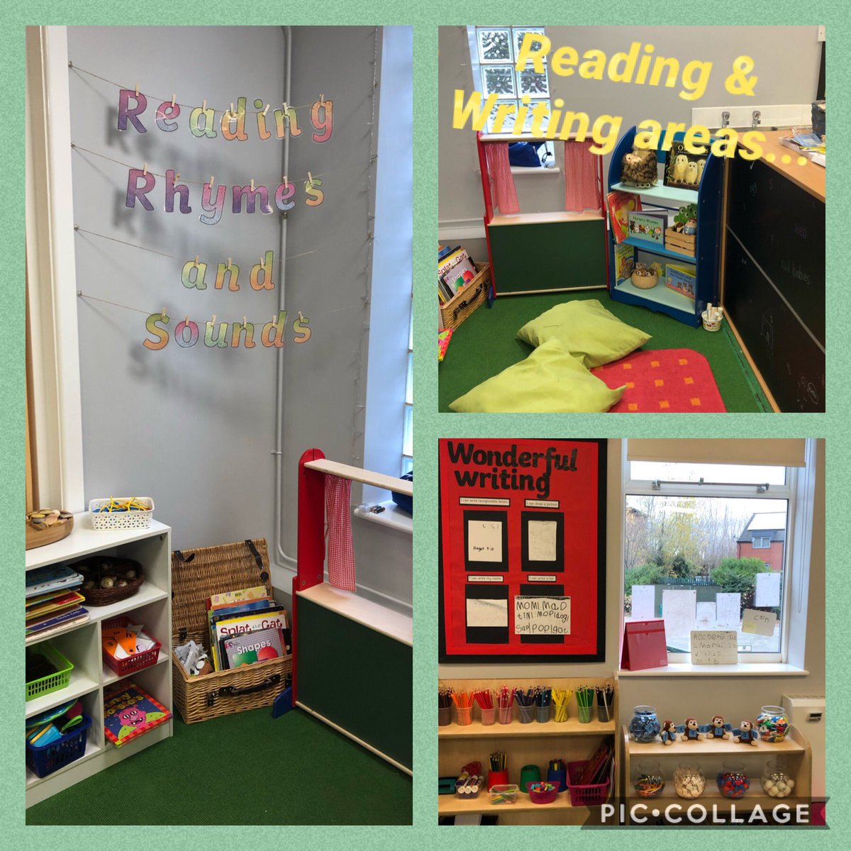 SJ_Hartshorn's tweet photo. Really pleased with the cross-curricular enhancements made in @FirsPrimary Reception class this half term holiday... maths, in particular, is a theme running through all areas 🥰 #learningisnotlinear #helpingchildrenmakereallifelinks #LOVEtheshop https://t.co/qjjy3TXPhz