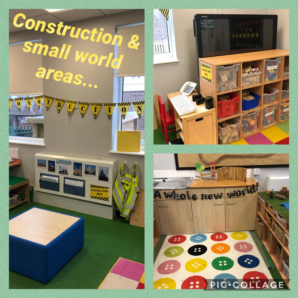 SJ_Hartshorn's tweet photo. Really pleased with the cross-curricular enhancements made in @FirsPrimary Reception class this half term holiday... maths, in particular, is a theme running through all areas 🥰 #learningisnotlinear #helpingchildrenmakereallifelinks #LOVEtheshop https://t.co/qjjy3TXPhz