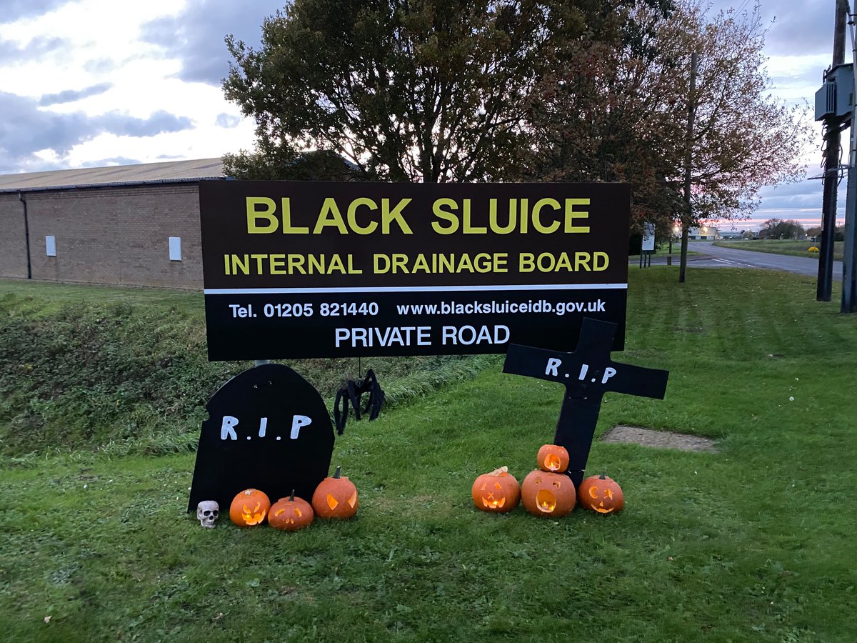 Last weekend a few of our staff members took a trip to The Ivy Farm Shop Pumpkin Patch in readiness for this weekend’s Swineshead Pumpkin Trail! Please look out for the display outside the Black Sluice IDB office! Happy Halloween 🎃🕷
