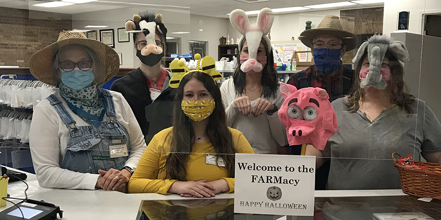 Beak_Healthy's tweet photo. Happy Halloween from Watkins FARMacy, LOL! https://t.co/McuufALvAr