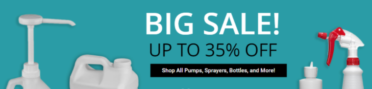 BascoUSA's tweet image. Select small packaging for industrial and janitorial/sanitation needs on sale ALL MONTH LONG.
Ends 11/30
BASCOUSA.COM

#plasticbottles #smallpackaging #industrialpackaging #smallpackagingsale #basco #plasticbottlesale