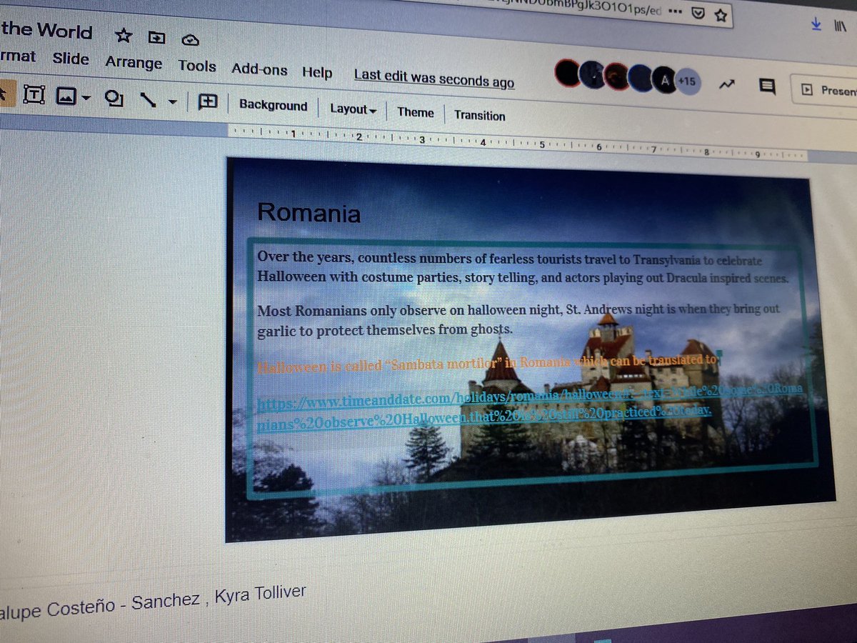 BigIGlobalSt's tweet photo. Excited to explore Halloween traditions around the world with @Miss_Satt and the World Humanities classes! Ss did a great job sharing what they learned! https://t.co/kgJdLjMEE6