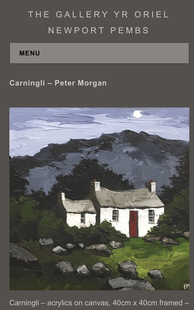 peteirgan1970's tweet photo. Carningli #carningli #carninglimountain #newportpembs #welshcottage #oriel #galleryoriel #welshartscouncil #welshartsandcraft #welshartcollector #welshartweek https://t.co/WQFinyEyib