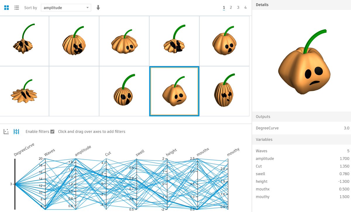 Generative Pumpkin brought to you by <a href="/ZachKron/">Zach Kron</a> 🎃