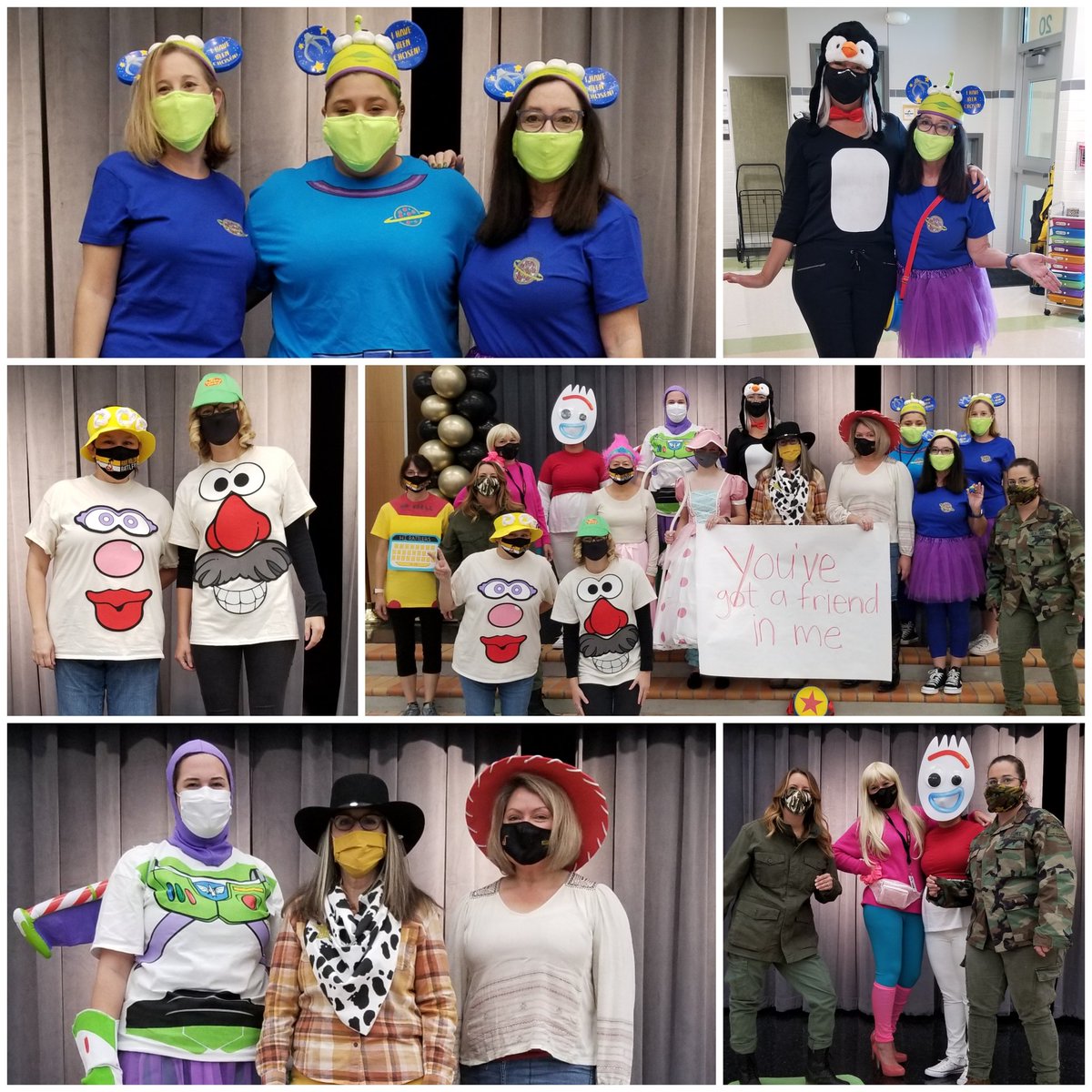 Cindy2Austin's tweet photo. Toy Story aka SPED team!
#RoughHollowElementaryy
@frankhousera1 https://t.co/ivJZCxc99B
