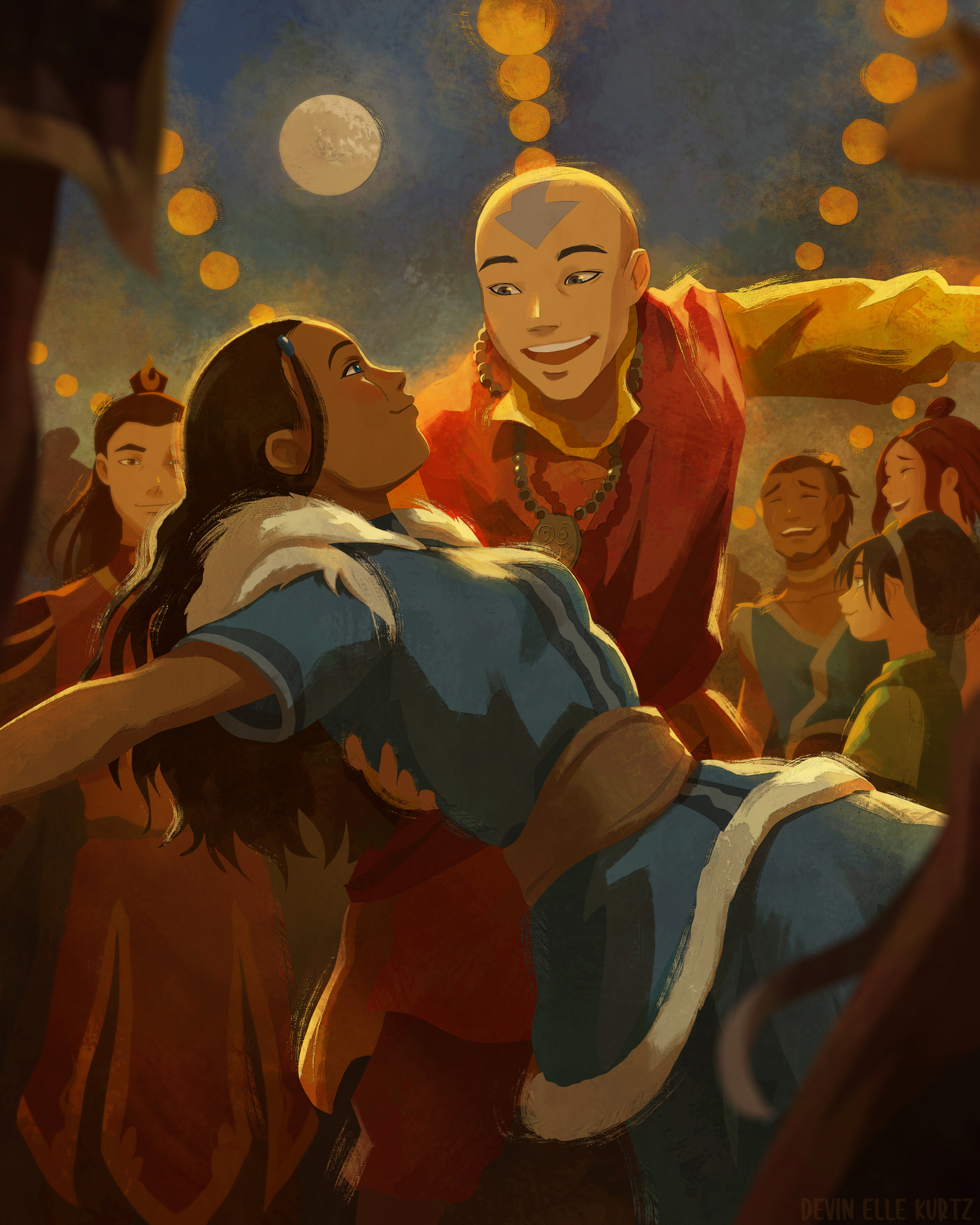 It's just you and me, Katara! 