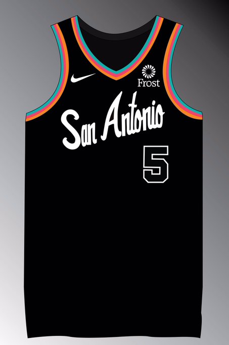 Thoughts on this fiesta-styled jersey concept made by @k7arts? Who else  wants fiesta colors back?!?🔥 #Spurs #GoSpursGo #SpursNation #NBA