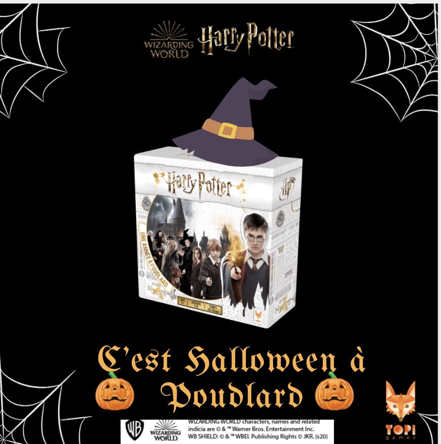 Coucou les Topi Gamers ! 🙂

Après une semaine bien chargée, profitons de ce week- end d'Halloween afin d'assurer une bonne soirée avec le Jeu Harry Potter - Une année à Poudlard.🎃

topi-games.com/p…/harry-potter-une-annee-a-poudlard/
 
#topigames #halloween #HarryPotter