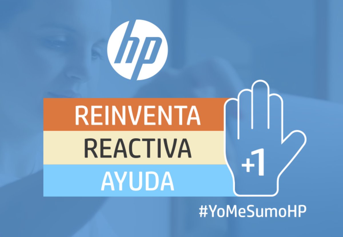 HP lanza la campaña: Reinventa, Reactiva y Ayuda. La iniciativa busca apoyar a personas y emprendedores que hayan tenido que reinventarse durante el desafiante contexto actual para salir adelante

blog.portinos.com/novedades/hp-l…