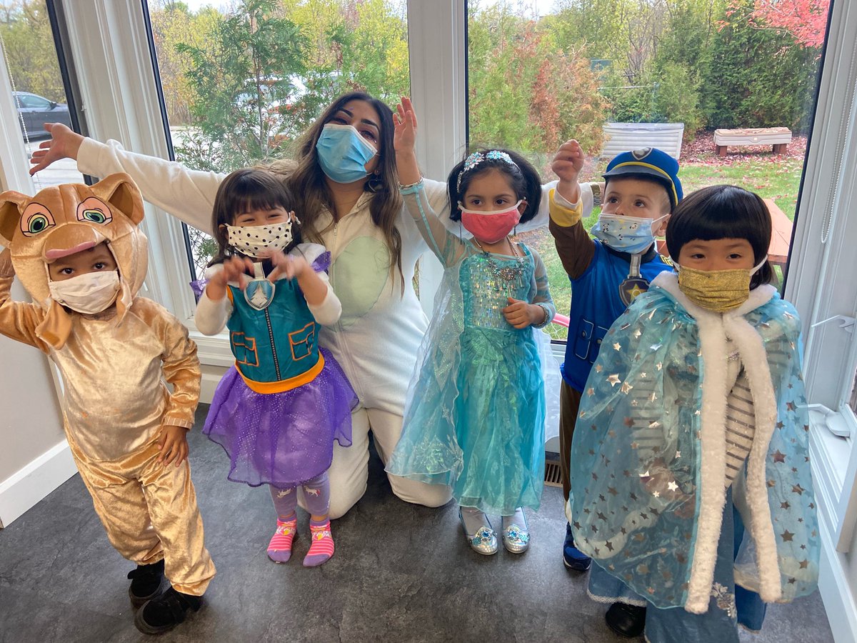 WaldenOakville's tweet photo. Cancel Halloweโen? Not a chance! Our students and staff had a spooktacular day of dress-up and afternoon of movies and activities. Have a safe and happy Halloween, everyone ๐ป ๐ ๐ท #halloween2020๏ฟผ #weknowhowtohavefun Chk out our FB page for more photos! https://t.co/ZcQmz3BeEU