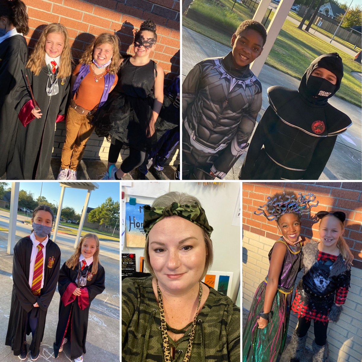 MrsBonnett_OE's tweet photo. Ready for the Costume Parade!!! @HumbleISD_LSE #hortonsheros #4thgradestrong https://t.co/T2HekxsPj2