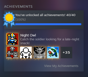 WaterExodus's tweet photo. The game created by @CriticalGamesAU was a pleasure to get all the achievements in. My schedule is hectic, but expect a stream or series of videos on it at some point! #8bitadventures https://t.co/Zzi3HsiNuI
