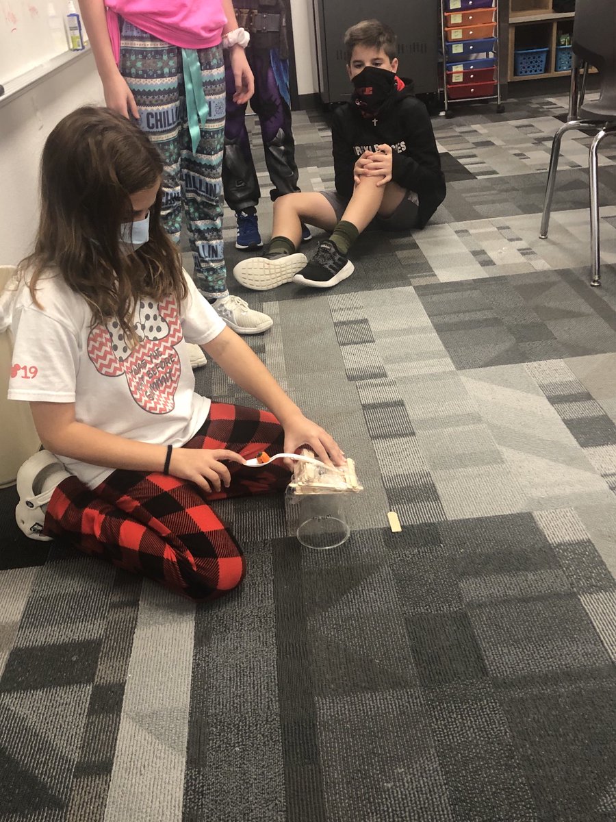 ms_kappen's tweet photo. Pumpkin catapults, candy corn tower AND Red Ribbon Week made this week super fun in ⁦@ArgyleISD⁩ #AWEsome #argylewest #funinfifthgrade https://t.co/3xrjsMPk1p