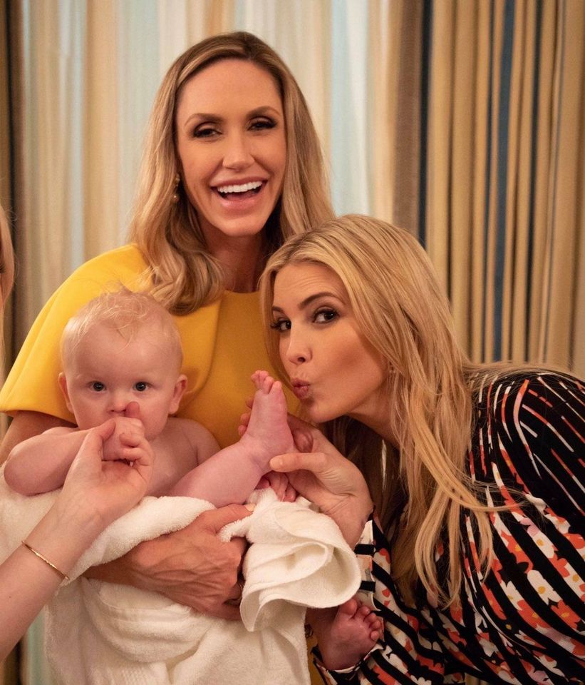 .
Lara Trump writes...

We love you, Ivanka Trump !!! HAPPY BIRTHDAY!! 