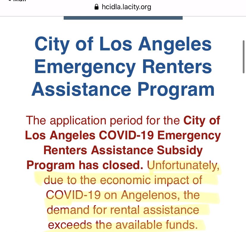 Oh yes I realize I can’t be evicted but I still owe the money, I applied for the rent relief too (twice) no one I know got it BECAUSE THERE ARE NO FUNDS but the money has been appropriated it’s SITTING in D.C because  @SpeakerPelosi is a power thirsty witch.