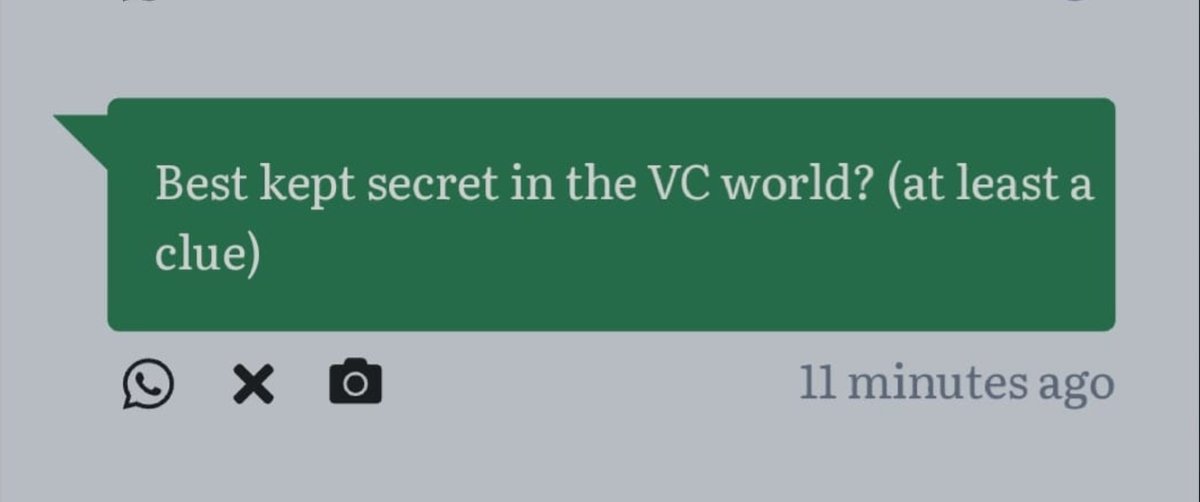 That evaluating a startup is the easiest part of the job. The best startups and founders are so blindingly obvious that only the overthinkers miss them. The harder part is to get them to talk to you, and later to ensure they are successful.