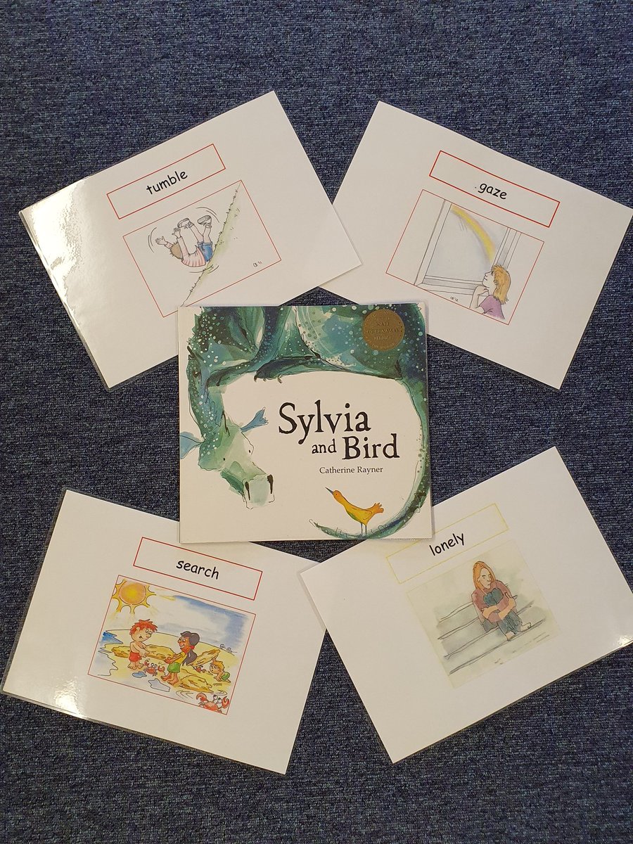 GillianOlford's tweet photo. This weeks WordBoost story @KnightsridgeEYC is 'Sylvia and Bird by Catherine Rayner. The #Boostwords 🚀we are learning are
• tumble
• lonely
• search
• gaze
Remember to scan the QR Code sticker to listen to the story on our YouTube Channel. #developingearlylanguageskills https://t.co/oQWRh0kPV7