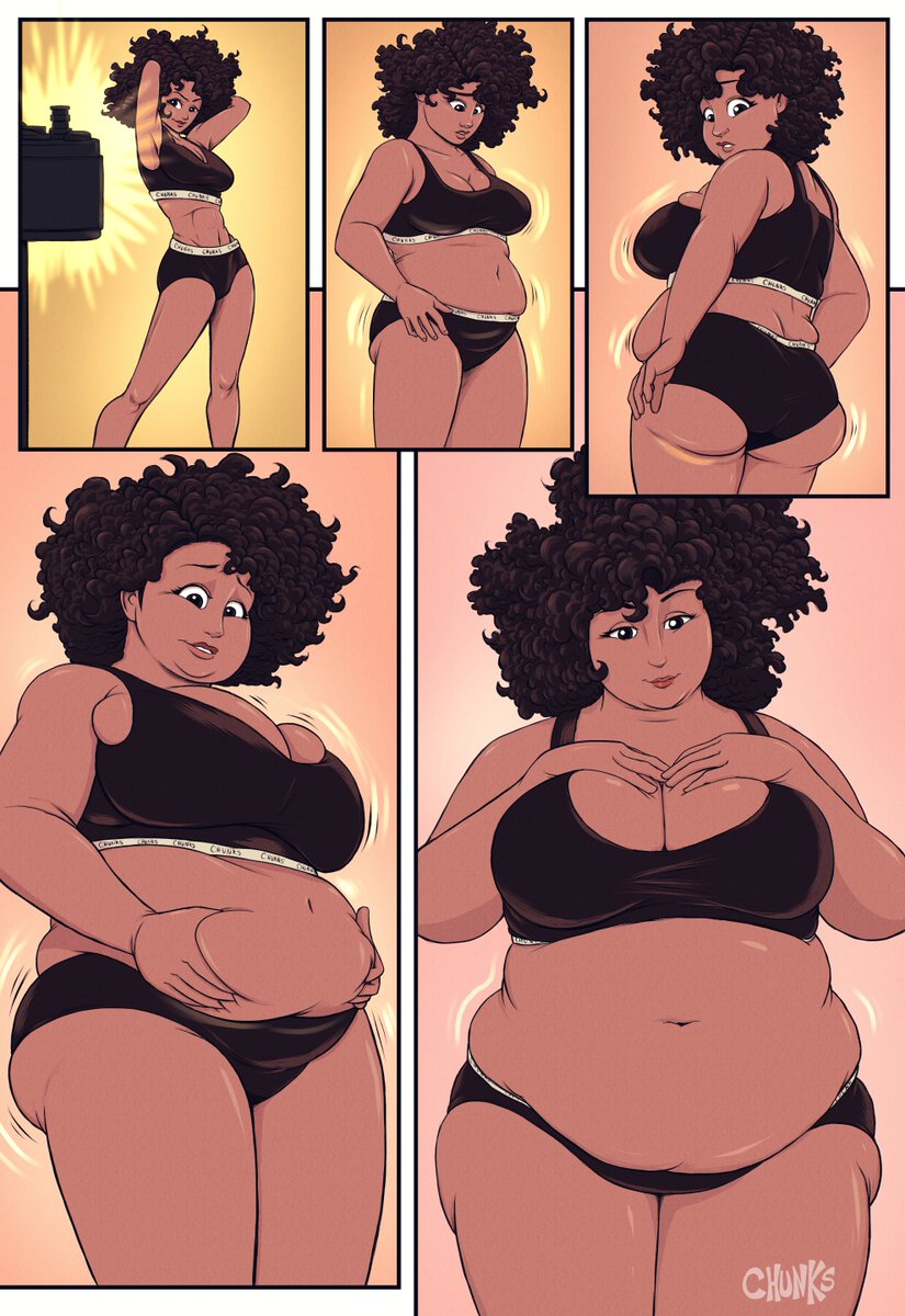 Fat girl comics. 
