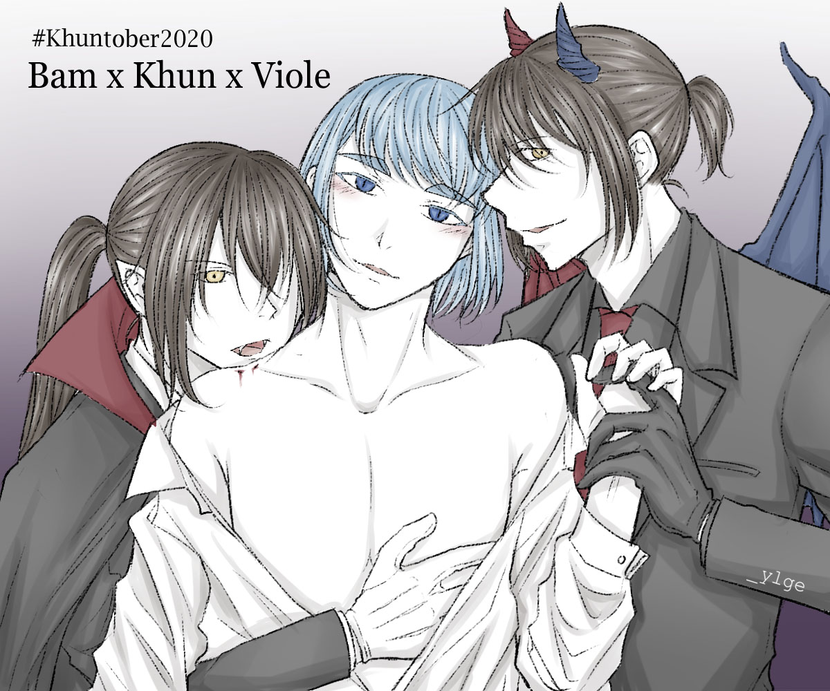 For halloween and #khuntober2020 day 31 - Bam/Khun/Viole.#신의탑 #towerofgod #bamkhun...